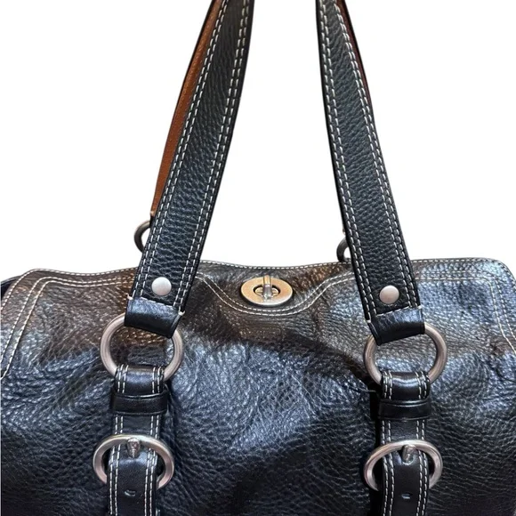 Coach Chelsea Pebble Leather Satchel - Picture 8 of 17